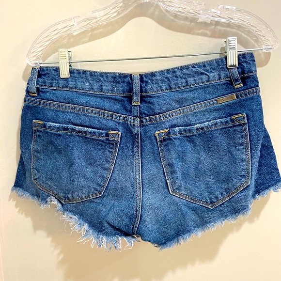 Blue Jean Cut off Shorts - Picture 2 of 2